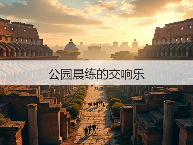 公园晨练的交响乐(图2) 公园晨练的交响乐(图2)