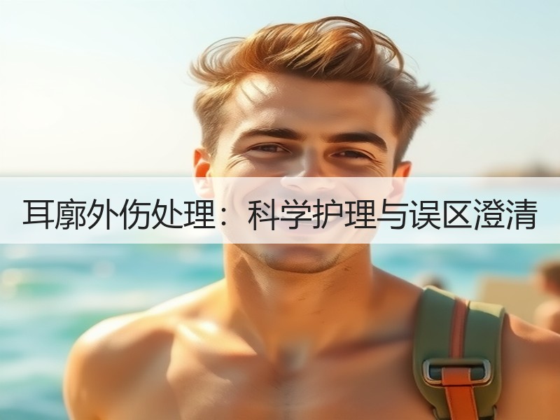 耳廓外伤处理：科学护理与误区澄清