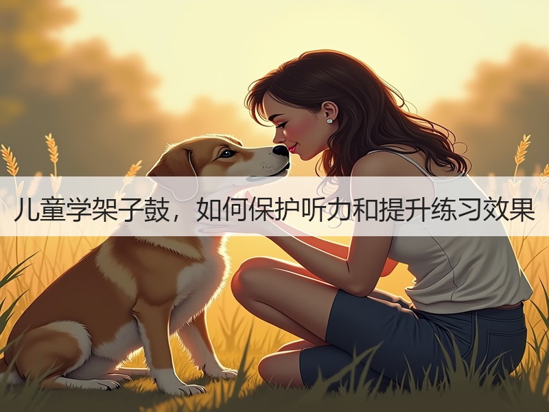 儿童学架子鼓，如何保护听力和提升练习效果