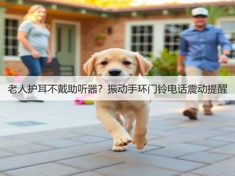 老人护耳不戴助听器？振动手环门铃电话震动提醒