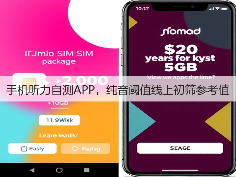 手机听力自测APP，纯音阈值线上初筛参考值