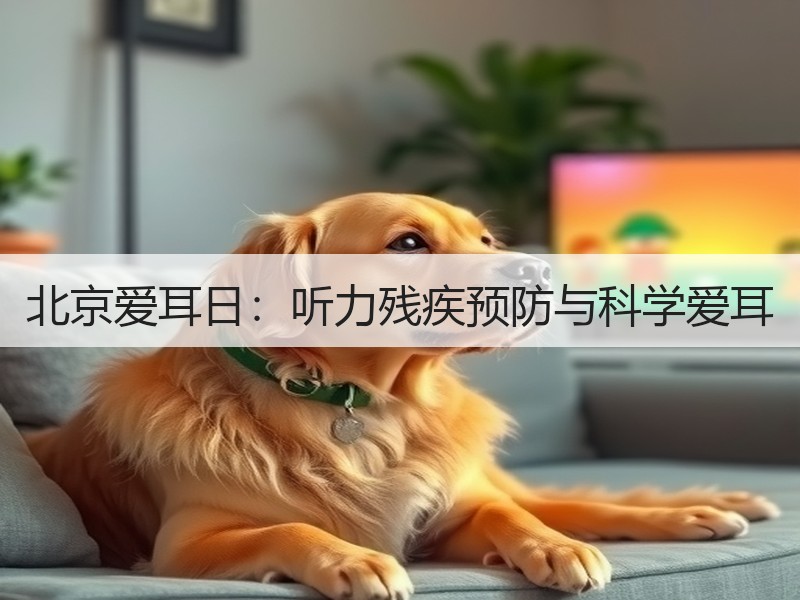 北京爱耳日：听力残疾预防与科学爱耳
