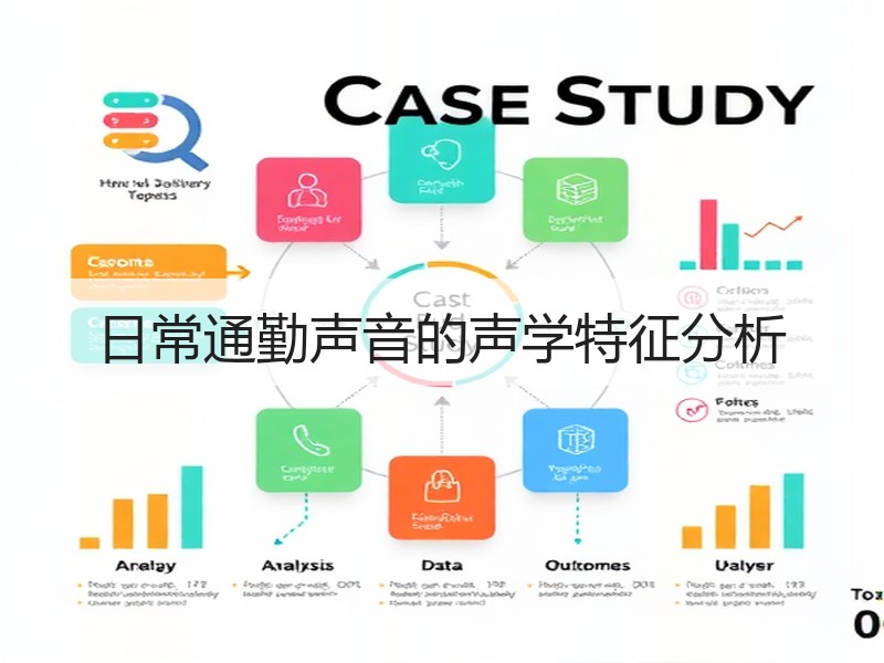 日常通勤声音的声学特征分析