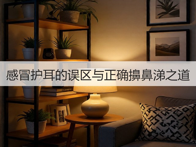 感冒护耳的误区与正确擤鼻涕之道(图3) 感冒护耳的误区与正确擤鼻涕之道(图3)