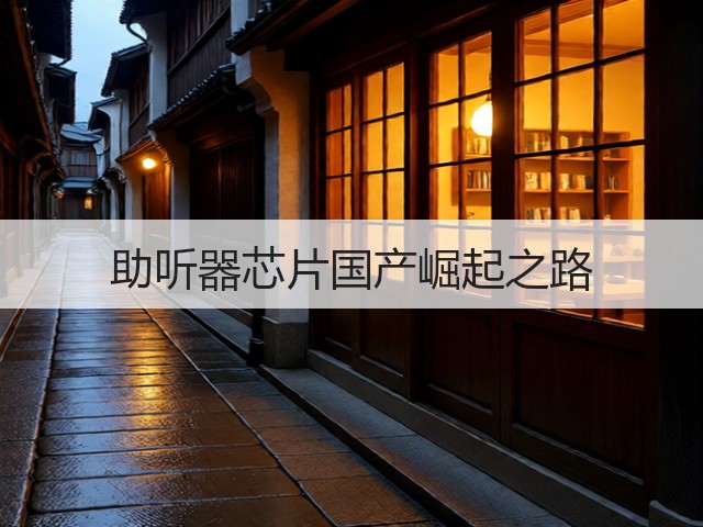 助听器芯片国产崛起之路(图1) 助听器芯片国产崛起之路(图1)