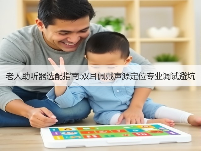 老人助听器选配指南:双耳佩戴声源定位专业调试避坑(图1) 老人助听器选配指南:双耳佩戴声源定位专业调试避坑(图1)