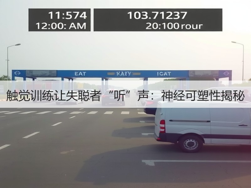 触觉训练让失聪者“听”声：神经可塑性揭秘