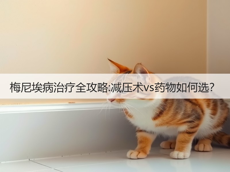 梅尼埃病治疗全攻略:减压术vs药物如何选？