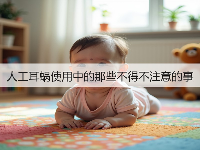 人工耳蜗使用中的那些不得不注意的事