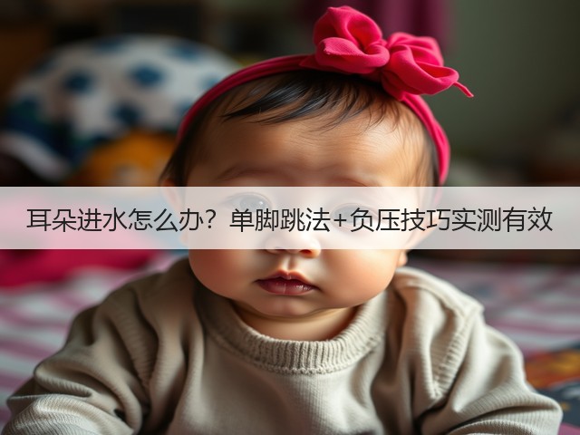 耳朵进水怎么办?单脚跳法+负压技巧实测有效(图3) 耳朵进水怎么办?单脚跳法+负压技巧实测有效(图3)