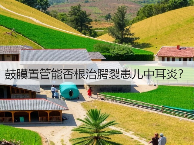 鼓膜置管能否根治腭裂患儿中耳炎?(图2) 鼓膜置管能否根治腭裂患儿中耳炎?(图2)