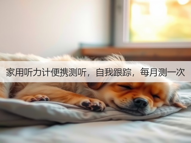 家用听力计便携测听,自我跟踪,每月测一次(图3) 家用听力计便携测听,自我跟踪,每月测一次(图3)
