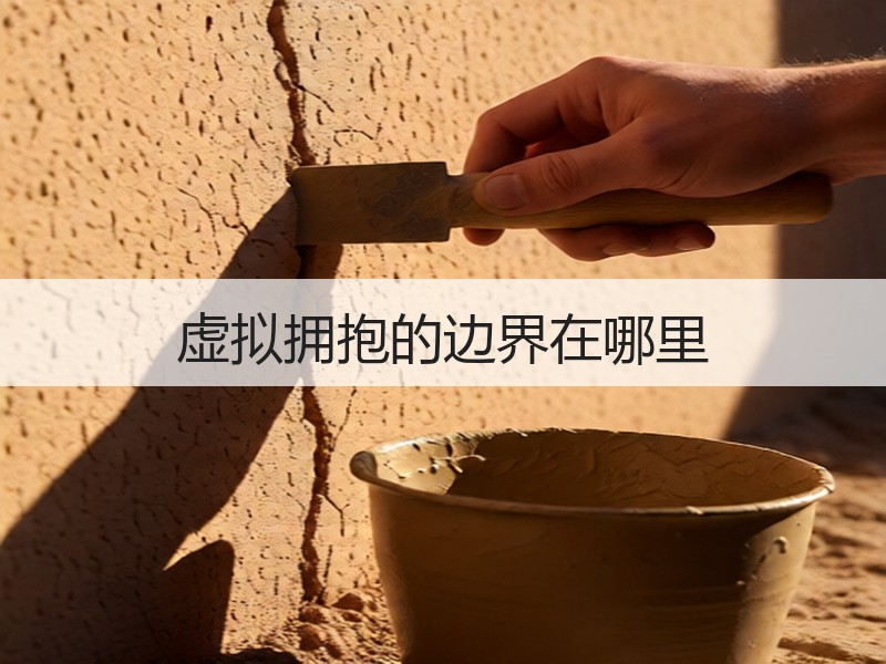 虚拟拥抱的边界在哪里