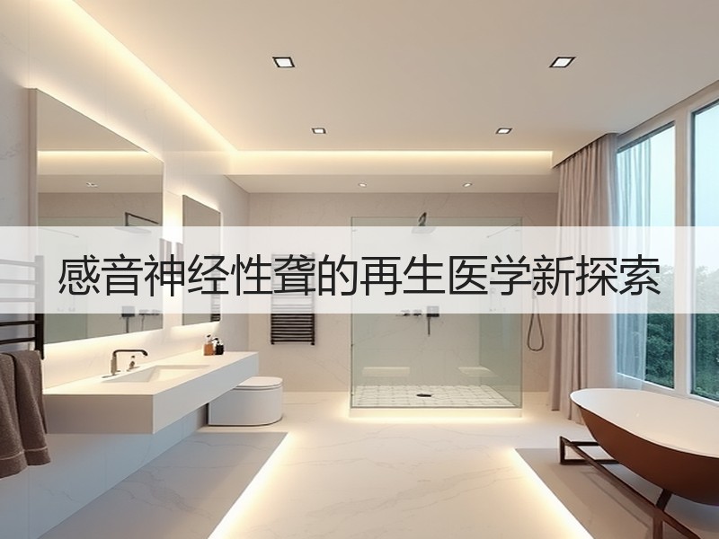 感音神经性聋的再生医学新探索