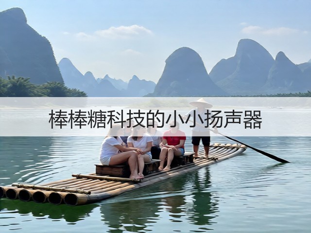 棒棒糖科技的小小扬声器(图3) 棒棒糖科技的小小扬声器(图3)