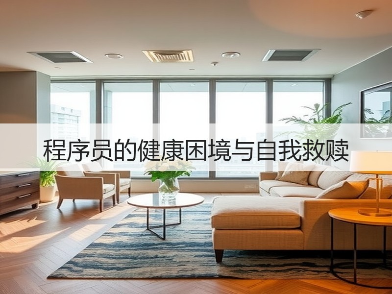 程序员的健康困境与自我救赎