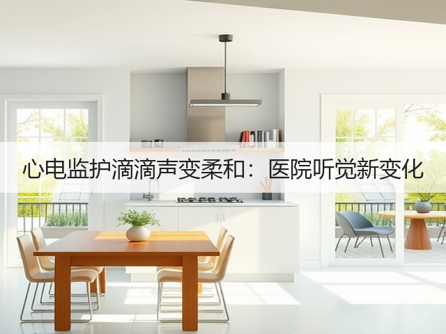 心电监护滴滴声变柔和:医院听觉新变化(图1) 心电监护滴滴声变柔和:医院听觉新变化(图1)