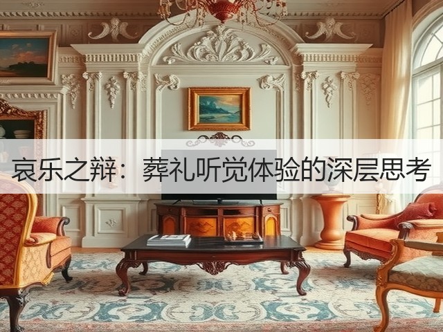 哀乐之辩:葬礼听觉体验的深层思考(图3) 哀乐之辩:葬礼听觉体验的深层思考(图3)