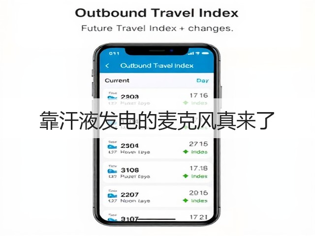 靠汗液发电的麦克风真来了(图2) 靠汗液发电的麦克风真来了(图2)