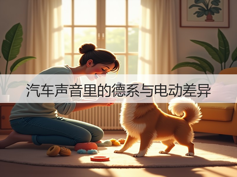 汽车声音里的德系与电动差异