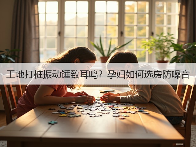 工地打桩振动锤致耳鸣?孕妇如何选房防噪音(图3) 工地打桩振动锤致耳鸣?孕妇如何选房防噪音(图3)