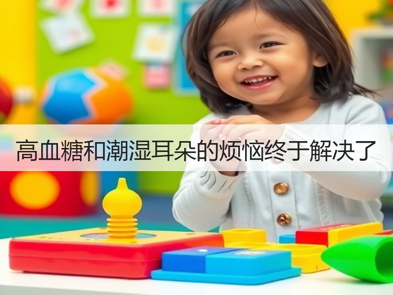 高血糖和潮湿耳朵的烦恼终于解决了