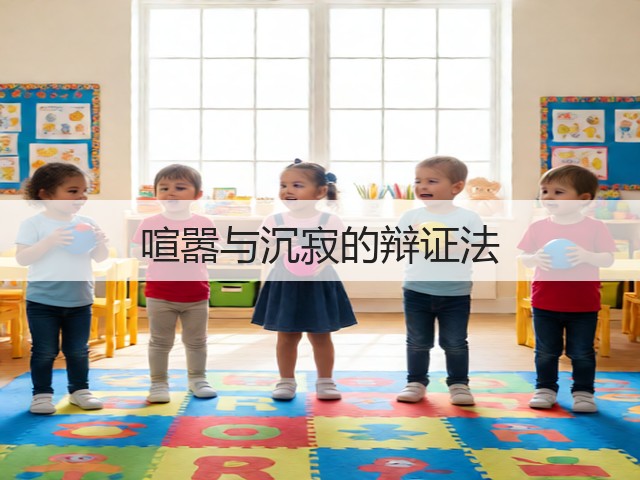 喧嚣与沉寂的辩证法(图1) 喧嚣与沉寂的辩证法(图1)