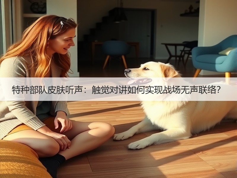 特种部队皮肤听声：触觉对讲如何实现战场无声联络？