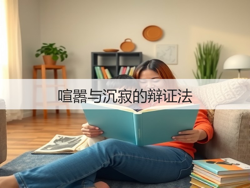 喧嚣与沉寂的辩证法