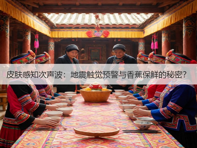 皮肤感知次声波:地震触觉预警与香蕉保鲜的秘密?(图1) 皮肤感知次声波:地震触觉预警与香蕉保鲜的秘密?(图1)