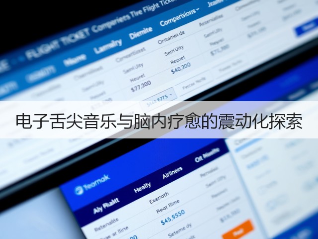 电子舌尖音乐与脑内疗愈的震动化探索(图1)