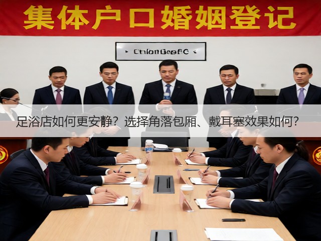 足浴店如何更安静?选择角落包厢、戴耳塞效果如何?(图3) 足浴店如何更安静?选择角落包厢、戴耳塞效果如何?(图3)