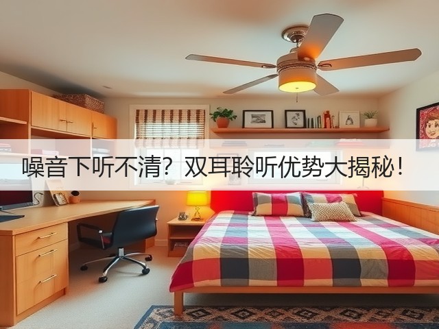 噪音下听不清？双耳聆听优势大揭秘！(图2)