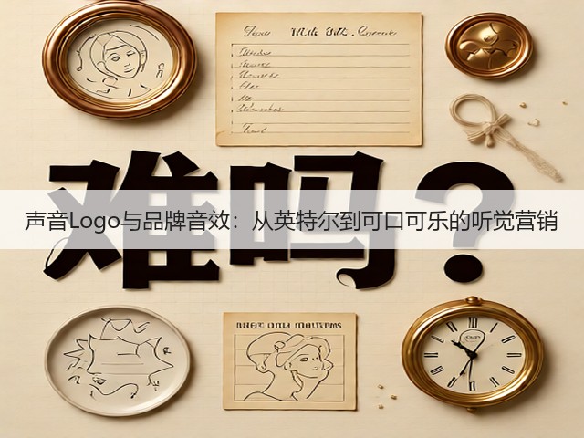 声音Logo与品牌音效:从英特尔到可口可乐的听觉营销(图1) 声音Logo与品牌音效:从英特尔到可口可乐的听觉营销(图1)
