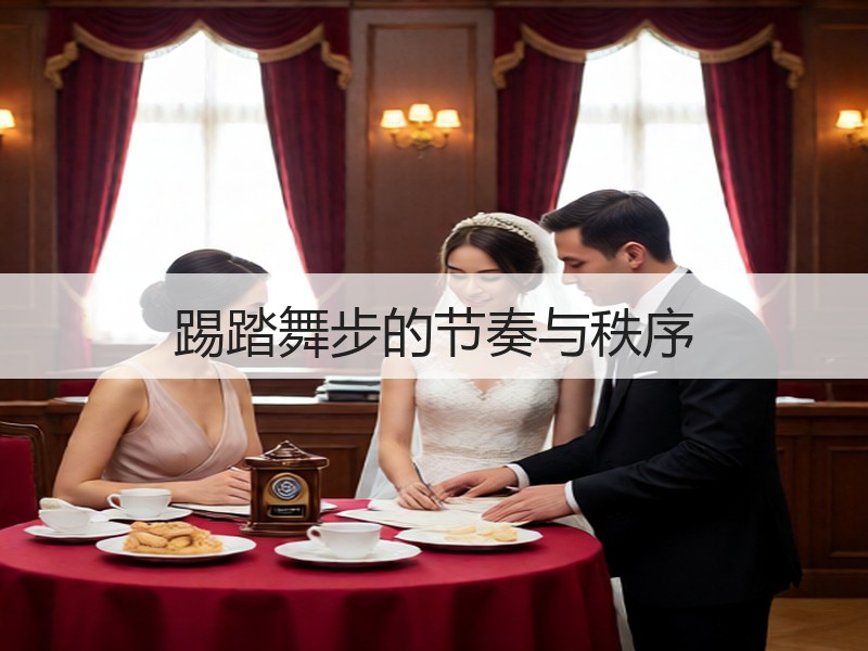 踢踏舞步的节奏与秩序