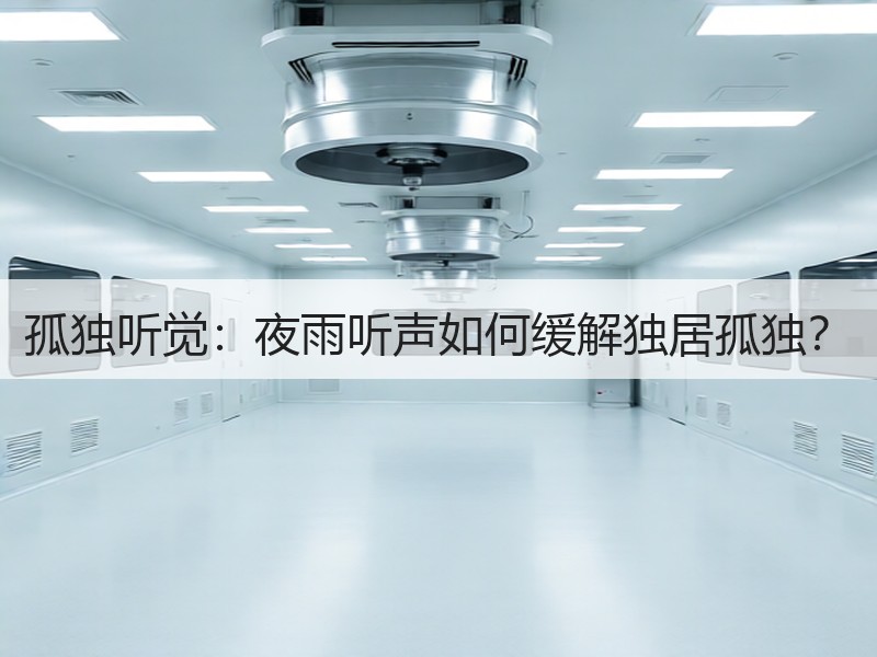 孤独听觉：夜雨听声如何缓解独居孤独？
