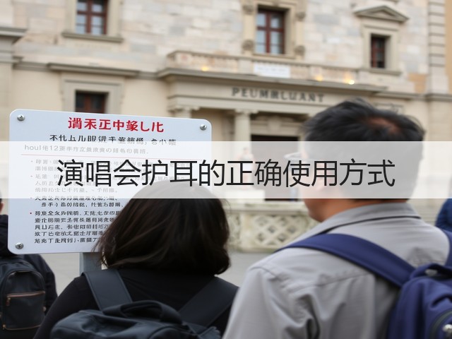 演唱会护耳的正确使用方式(图2) 演唱会护耳的正确使用方式(图2)