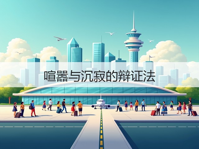喧嚣与沉寂的辩证法(图2) 喧嚣与沉寂的辩证法(图2)