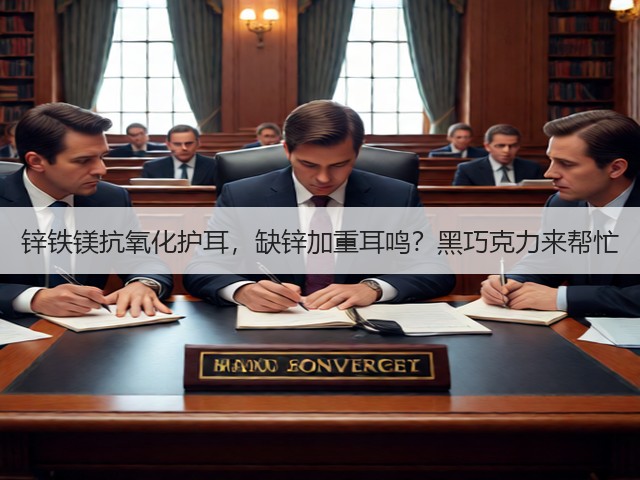 锌铁镁抗氧化护耳,缺锌加重耳鸣?黑巧克力来帮忙(图3) 锌铁镁抗氧化护耳,缺锌加重耳鸣?黑巧克力来帮忙(图3)