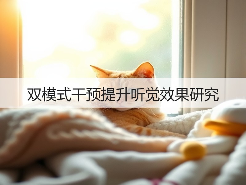 双模式干预提升听觉效果研究