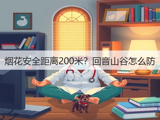 烟花安全距离200米?回音山谷怎么防(图1) 烟花安全距离200米?回音山谷怎么防(图1)