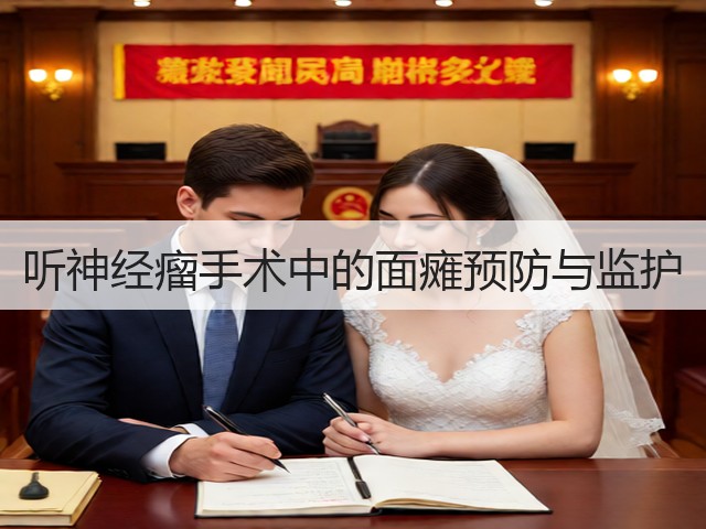 听神经瘤手术中的面瘫预防与监护(图2) 听神经瘤手术中的面瘫预防与监护(图2)