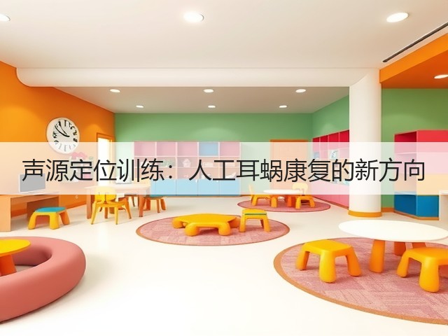 声源定位训练:人工耳蜗康复的新方向(图1) 声源定位训练:人工耳蜗康复的新方向(图1)