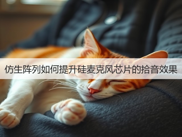 仿生阵列如何提升硅麦克风芯片的拾音效果(图3) 仿生阵列如何提升硅麦克风芯片的拾音效果(图3)