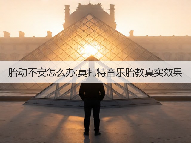 胎动不安怎么办:莫扎特音乐胎教真实效果(图3) 胎动不安怎么办:莫扎特音乐胎教真实效果(图3)